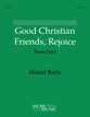 Good Christian Friends, Rejoice piano sheet music cover